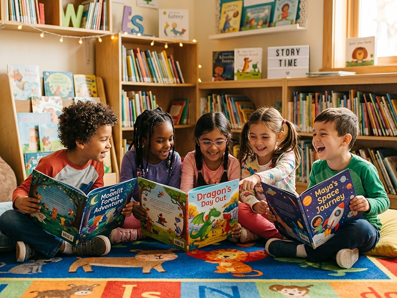 Best Books for Kids Learning to Read Through Fun Stories