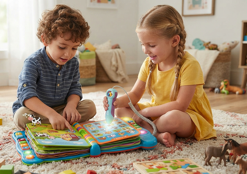 Interactive Learning Books for Kids That Turn Reading into Play